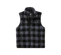 Brandit Jacke Teddyfleece Vest - Grau / S Herren