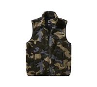 Brandit Jacke Teddyfleece Vest - Oliv / S Herren