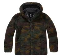 Brandit Damen Teddyfleece-Jacke mit Kapuze olive XL