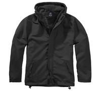 Brandit Jacke Windbreaker Frontzip in Black-L