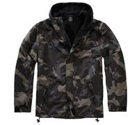 Brandit Frontzip Windbreaker, Farbe: darkcamo, Größe: 3XL