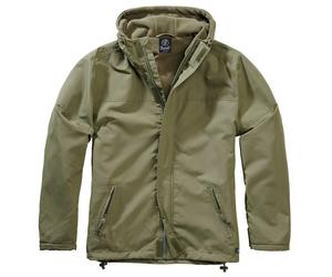 Brandit Jacke Windbreaker Frontzip in Olive-M