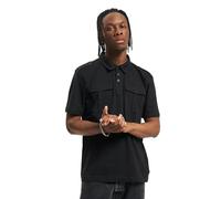 Brandit Jon Poloshirt Short Sleeve, Farbe: Black, Größe: XL