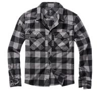 Brandit Check Shirt Black-Charcoal M
