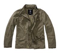Brandit Kids Britannia Jacket (Sale) oliv, Größe XXL/170-176, Baumwolle