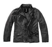 Brandit Kids Britannia Jacket (Sale) schwarz, Größe XL/158-164, Baumwolle