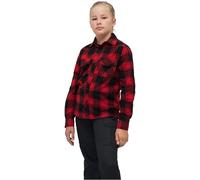 Brandit - Checkshirt Kinderhemd - Red/Black Körpergröße 134-140 cm