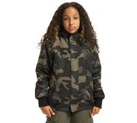 Brandit Kids Frontzip Windbreaker, Farbe: darkcamo, Größe: XL 158
