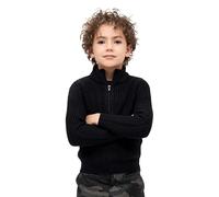 Brandit Pullover Marine Troyer Kinder Schwarz Größe 134/140