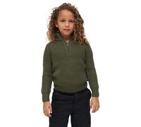 Brandit Pullover Marine Troyer Kinder Oliv Größe 170/176 Synthetik
