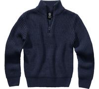 Brandit Kids Marine Troyer Sweatshirt navy in 170/176