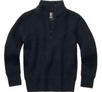 Brandit Kids Marine Troyer Sweatshirt schwarz in 170/176