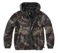 Brandit Kids Summerwindbreaker Frontzip (Sale) darkcamo, Größe XXL/170-176, Synthetik