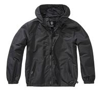 Brandit Kids Summerwindbreaker Frontzip (Sale) schwarz, Größe S/122-128, Synthetik
