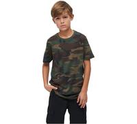 Brandit Kids T-Shirt Cotton woodland, Größe M/134-140, Baumwolle
