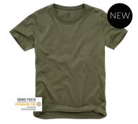 Brandit Kids T-Shirt olive, Shirt fuer Kinder 134-140