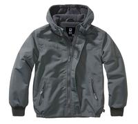 Brandit Kids Windbreaker Frontzip (Sale) anthrazit, Größe M/134-140, Synthetik