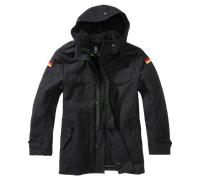 Parka BRANDIT "Herren Kids BW Parka" Gr. 158/164, schwarz (black) Jungen Jacken Parkas (10030169-158)
