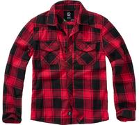 Brandit Kinder Hemd Checkshirt Kids Red/Black-122/128