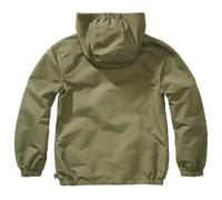 Brandit Kinder Jacke Kids Summer Frontzip Windbreaker - Oliv / 170/176