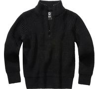 Brandit Kinder Troyer Marine - Synthetik - Schwarz - Gr. 122/128