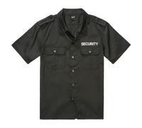 Brandit Security US Shirt Short Sleeve schwarz, Größe 4XL, Herren