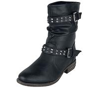 Brandit Ladies Biker Boot Frauen Boot schwarz EU36 Kunstleder Basics, Rockwear