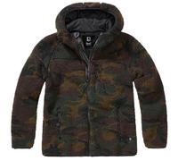 Brandit Ladies Teddyfleecejacket Hood (Sale) woodland, Größe XXL, Herren, Synthetik