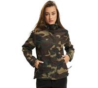 Allwetterjacke BRANDIT "Brandit Damen Ladies Windbreaker Frontzip", Damen, Gr. 5XL, woodland, 100% Polyester, mehrfarbig, normal, ohne Ausschnitt, Jacken (56476758-5XL) woodland