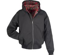 Brandit Lord Canterbury Hooded Bomberjacke schwarz in 3XL