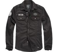 Brandit - Luis Vintage Shirt - Hemd - Black 5XL