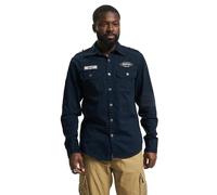 Brandit Luis Vintage Langarmhemd 2XL Navy