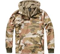 Brandit Jacke PULL OVER WINDBREAKER BD9393 Wood Camo, Größe:L