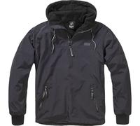 Brandit Windbreaker Luke – Herrenjacke, schwarz, Synthetik, Größe 4XL