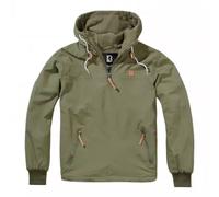 Brandit® Luke Windbreaker Kapuzenjacke - Olive XXL