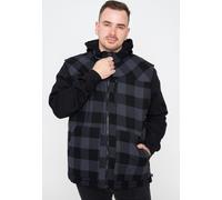 Brandit - Lumber Black/Grey - Weste - Schwarz - XXL - Shell: 100% Baumwolle; Lining: 100% Polyester Schwarz XXL