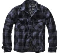 Brandit Lumberjacket, Black-Grey, Größe 6XL