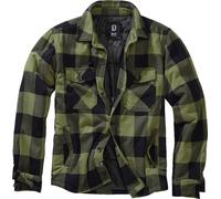 Brandit Jacke Lumberjacket Herren Übergangsjacke Schwarz/Oliv Gr. 7XL
