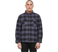 Brandit Hemdjacke Lumber – Flanell Thermohemd – schwarz/grau, Herren, Größe 6XL