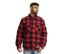 Brandit Lumberjacket, red-Black, Größe 6XL