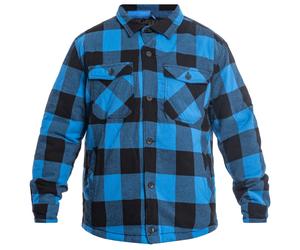 Brandit - Lumber Jacket - Jacke - Black/Blue XXL