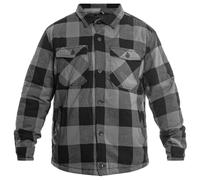 Brandit - Lumber Jacket - Jacke - Black/Charcoal S