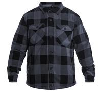 Brandit Jacke Lumber Jacket – Herren – 100% Baumwolle – Schwarz/Grau – Größe L