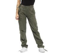 Brandit M65 Ladies Vintage Trouser Cargo Hose oliv, Größe 35W, Herren, Baumwolle