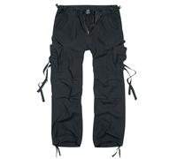 Brandit Herren M65 Vintage Pants Cargo Freizeithose, Black, S