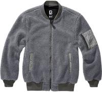 Anthracite Brandit Ma1 Sherpa Full Zip Fleece Grau S Mann