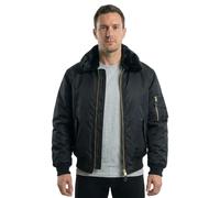 Brandit - MA2 Fur Collar Jacke - Black XL
