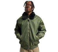 Brandit Textiljacke MA2 mit Fellkragen 100% Polyamid Oliv XXL