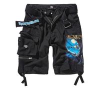 Brandit Shorts Savage – Fear Of The Dark – 100% Baumwolle – Schwarz M