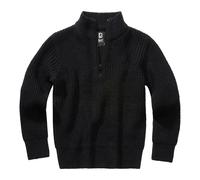 Brandit Pullover Troyer Kinder Marine – schwarz – Synthetik – Größe 170/176